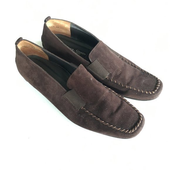 Paul Green Munchen Brown‎ Suede Loafers Slip On Womens Size 6.5 US Size 9… - Picture 1 of 8